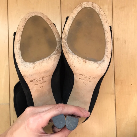 Gently worn Jimmy Choo Maja booties - Picture 3 of 6